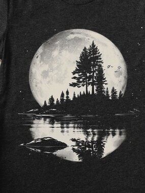 Celestial Moon Shirt | Moon Graphic Astrology Tee